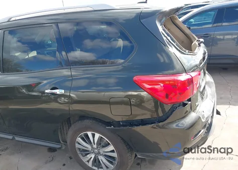 2017 Nissan Pathfinder S из США, поврежденный, VIN 5N1DR2MN9HC635801